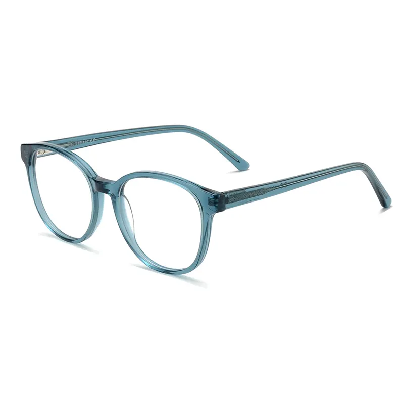 Spring Hinge Classic Round Acetate Optical Frames – Wholesale – Private Label – DBBB3082