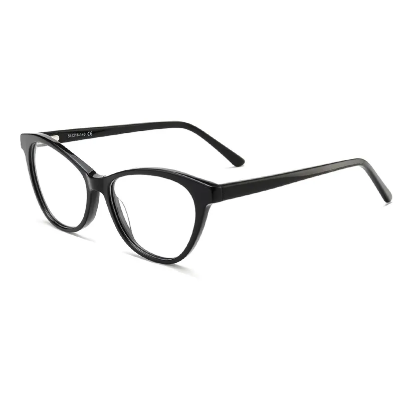 Full-Rim Acetate Minimalist Cat Eye Eyeglass Frames – Low MOQ – Private Label – DBBB3083