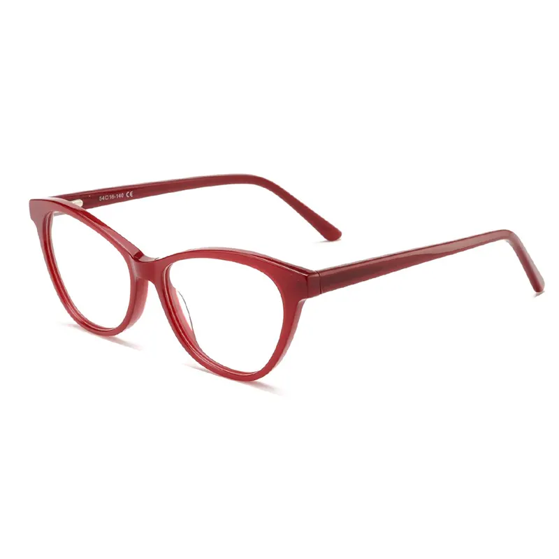 Full-Rim Acetate Minimalist Cat Eye Eyeglass Frames – Low MOQ – Private Label – DBBB3083