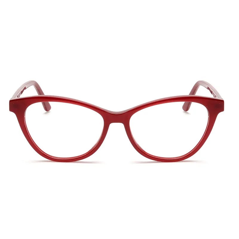 Full-Rim Acetate Minimalist Cat Eye Eyeglass Frames – Low MOQ – Private Label – DBBB3083