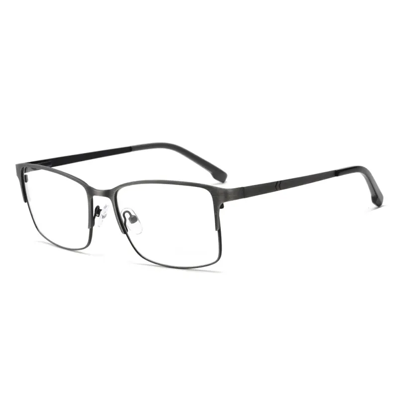 Full-Rim Metal Business Square Eyeglass Frames – Wholesale – Private Label – DOMM3006