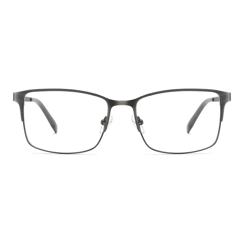 Full-Rim Metal Business Square Eyeglass Frames – Wholesale – Private Label – DOMM3006