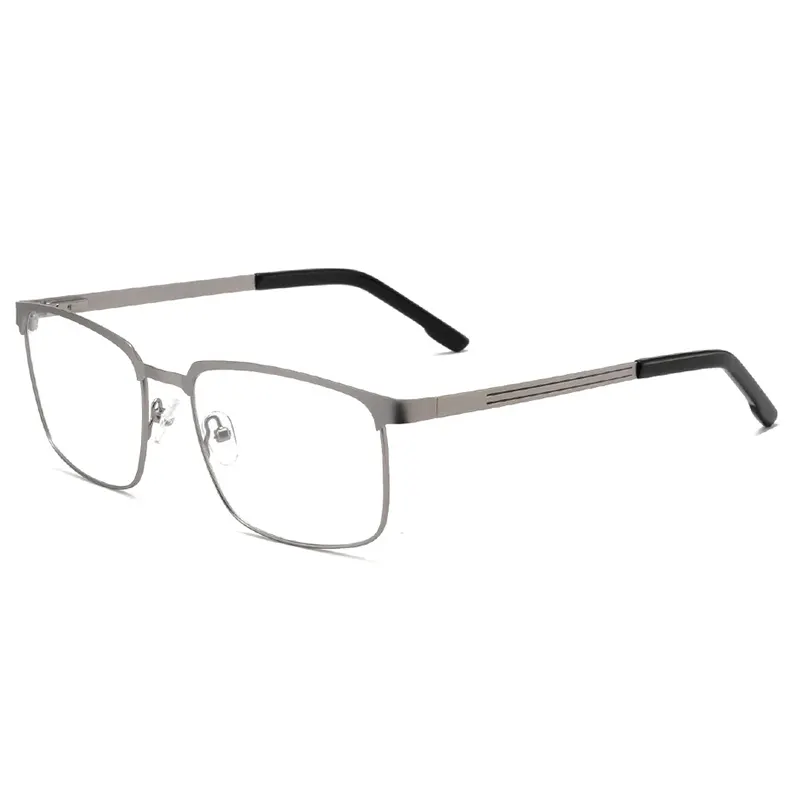 Spring Hinge Business Square Metal Optical Frames – Ready Stock – Private Label – DOMM3056