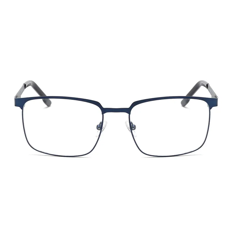 Spring Hinge Business Square Metal Optical Frames – Ready Stock – Private Label – DOMM3056