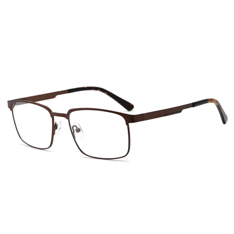 Business Full-Rim Square Metal Eyeglass Frames – Bulk Order – Private Label – DOMM3058