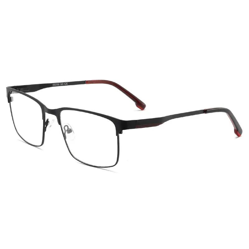 Full-Rim Business Square Metal Spectacle Frames – Wholesale – Private Label – DOMM3063