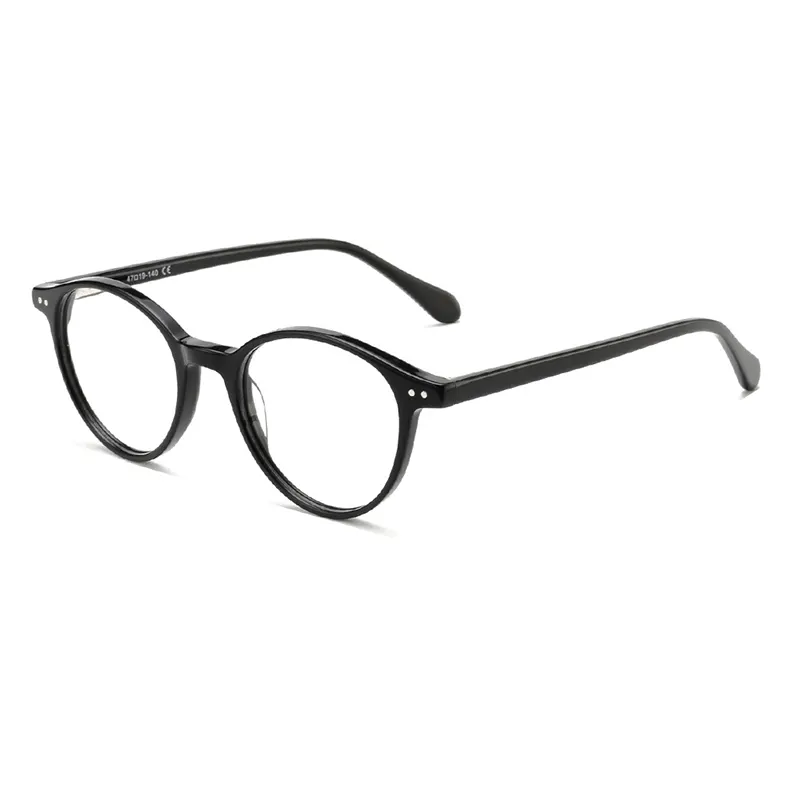 Full-Rim Retro Round Acetate Optical Frames – Small Batch – Private Label – DPAA3067