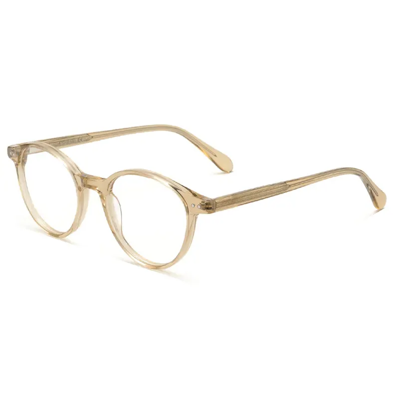 Full-Rim Retro Round Acetate Optical Frames – Small Batch – Private Label – DPAA3067
