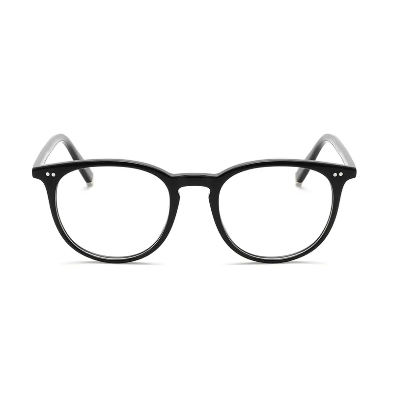 Full-Rim Retro Round Acetate Prescription Frames – Low MOQ – Private Label – DPAA3073