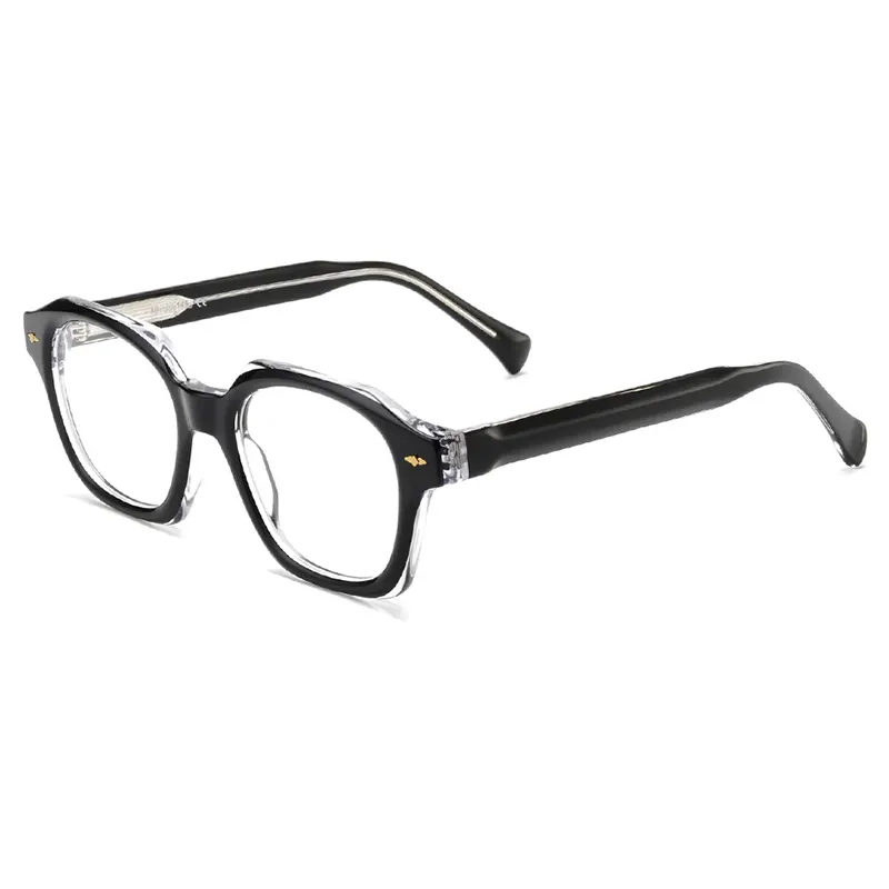 Full-Rim Trendy Square Acetate Optical Frames – Small Batch – Private Label – DPAA3075