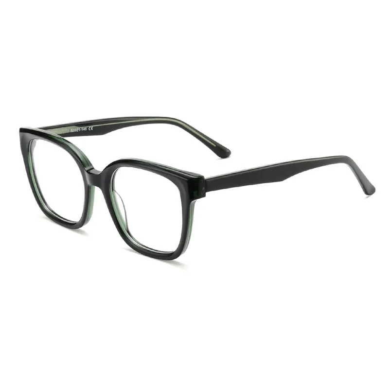 Full-Rim Trendy Square Acetate Spectacle Frames – Wholesale – Private Label – DPAA3078