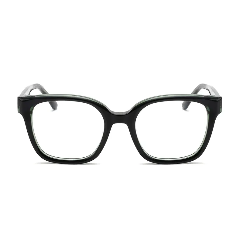 Full-Rim Trendy Square Acetate Spectacle Frames – Wholesale – Private Label – DPAA3078