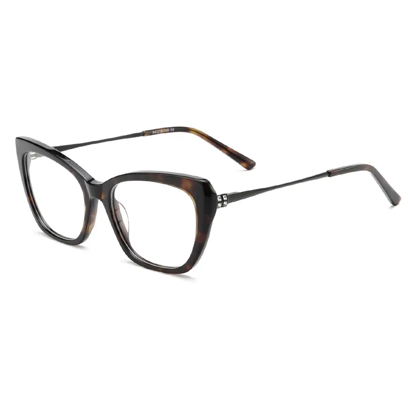 Full-Rim Elegant Cat Eye Acetate Spectacle Frames – Small Batch – Private Label – DPAM3077