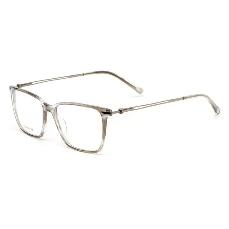 Full-Rim Titanium Minimalist Square Optical Frames – Wholesale – Private Label – DPAT3001