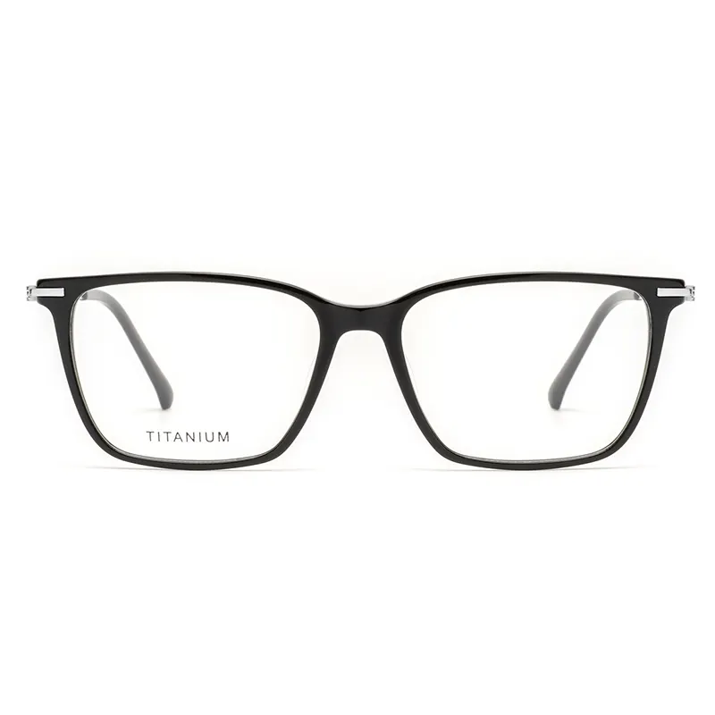 Full-Rim Titanium Minimalist Square Optical Frames – Wholesale – Private Label – DPAT3001