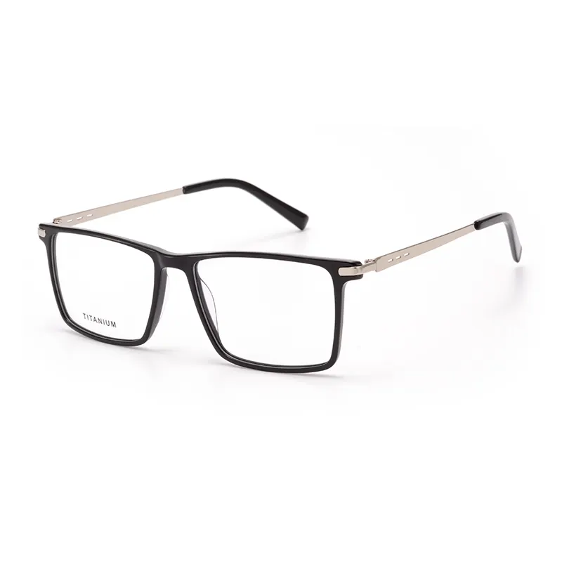 Full-Rim Minimalist Square Titanium Optical Frames – Wholesale – Private Label – DPAT3002