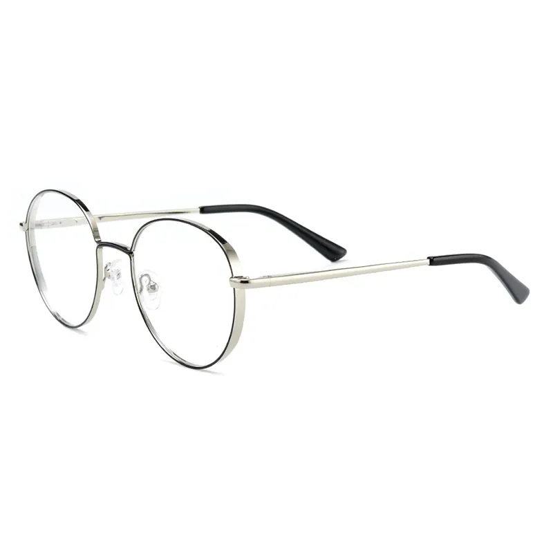 Full-Rim Metal Trendy Round Spectacle Frames – Small Batch – Private Label – DPMM3001