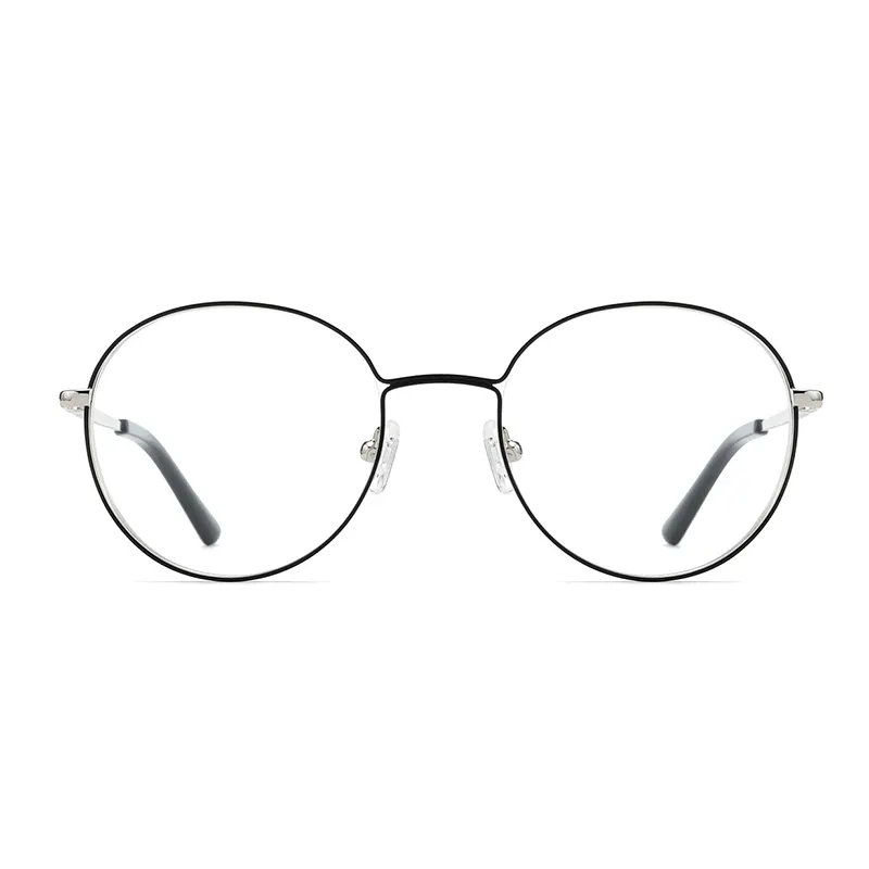 Full-Rim Metal Trendy Round Spectacle Frames – Small Batch – Private Label – DPMM3001