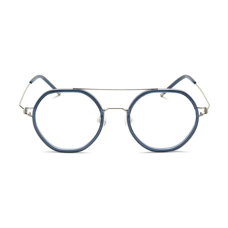 Ultra-Lightweight Metal Minimalist Round Optical Frames – Wholesale – Private Label – DPMM3002
