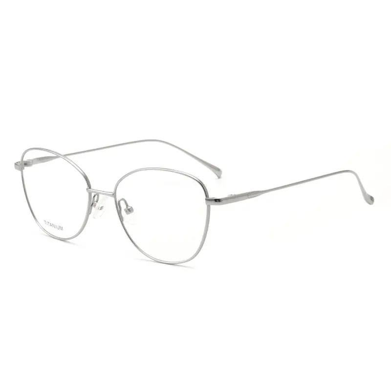 Full-Rim Titanium Classic Cat Eye Spectacle Frames – Ready Stock – Private Label – DPTT3008
