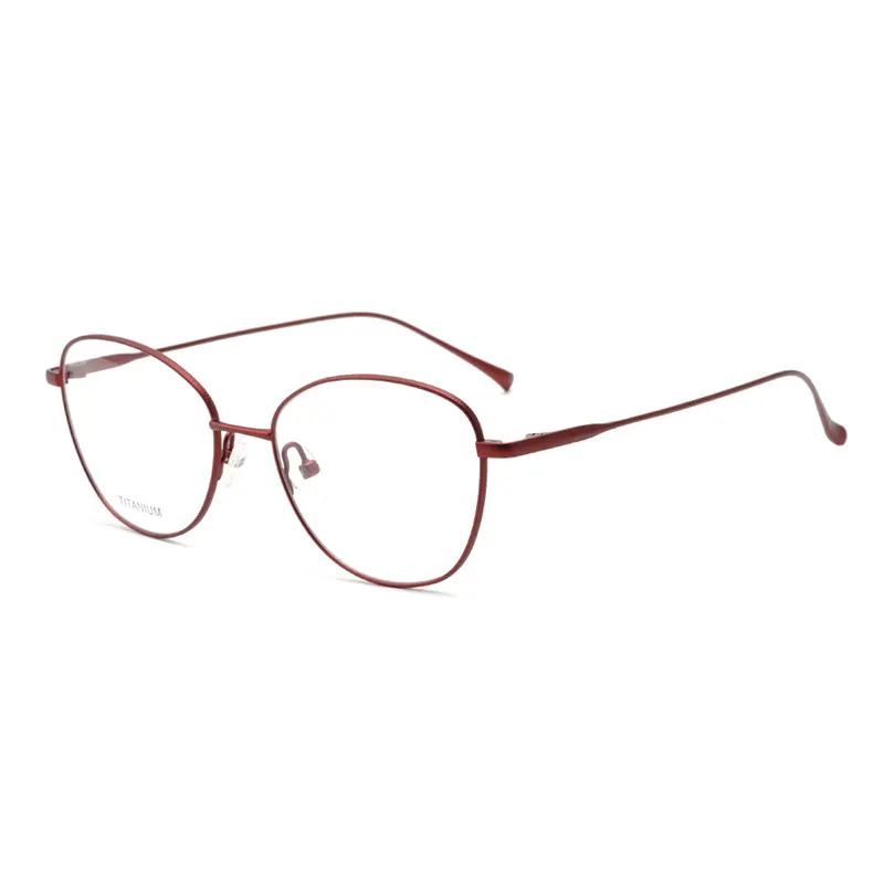 Full-Rim Titanium Classic Cat Eye Spectacle Frames – Ready Stock – Private Label – DPTT3008