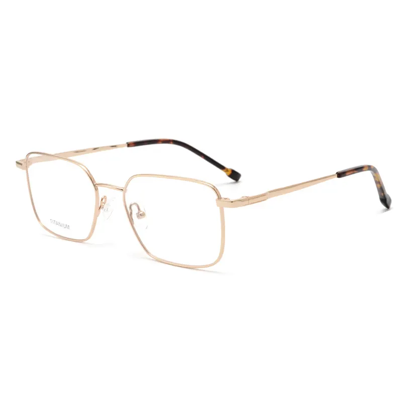 Full-Rim Titanium Modern Square Optical Frames – Wholesale – Private Label – DPTT3010