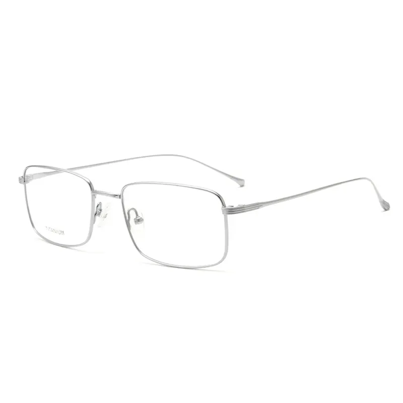 Full-Rim Minimalist Square Titanium Eyeglass Frames – Low MOQ – Private Label – DPTT3011
