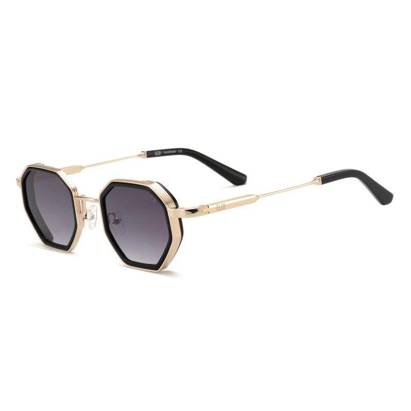 Wholesale Hexagonal Metal Sunglasses 5103 | Path Optical