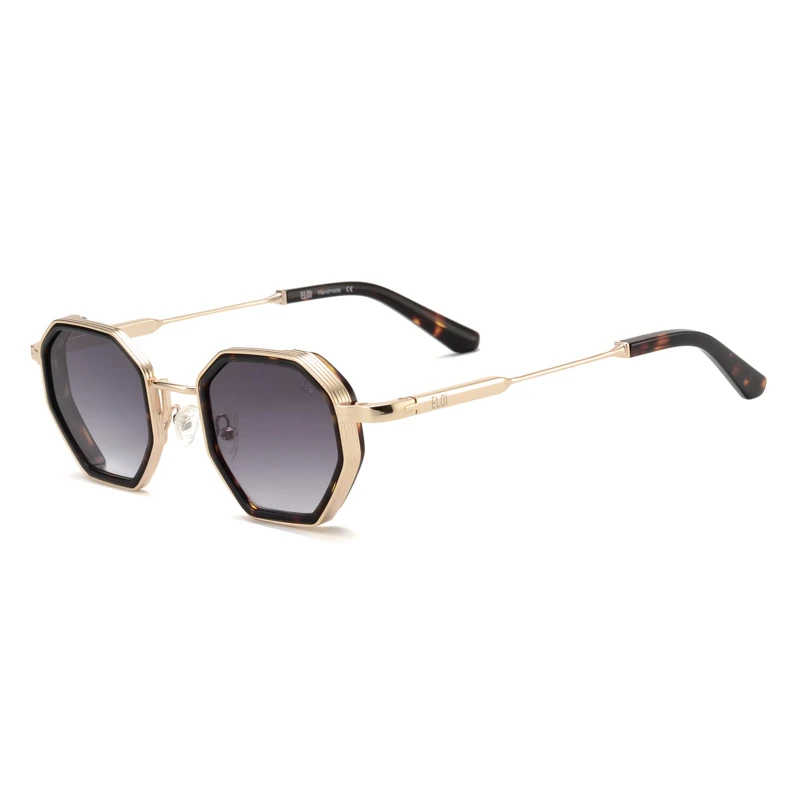 Wholesale Hexagonal Metal Sunglasses 5103 | Path Optical