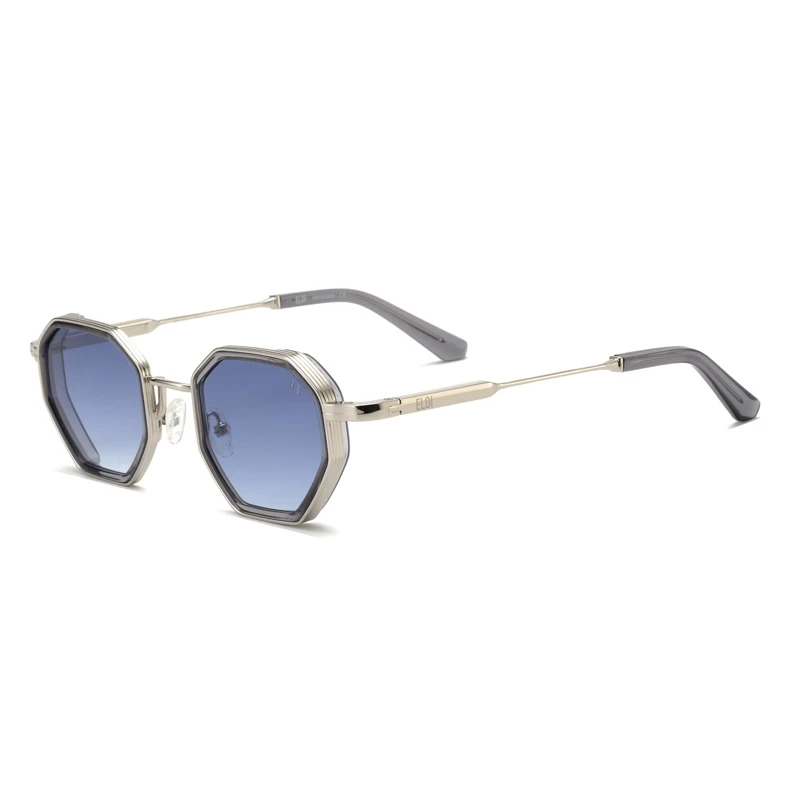 Wholesale Hexagonal Metal Sunglasses 5103 | Path Optical