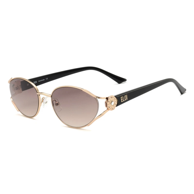 Wholesale Semi-Frame Cat-Eye Sunglasses 5139 | Path Optical
