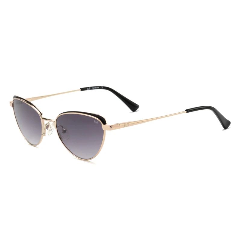 Wholesale Angular Cat-Eye Metal Sunglasses 5156 | Path Optical