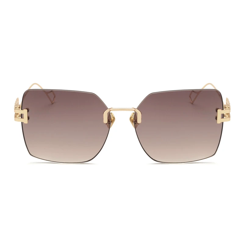 Rimless Oversized Square Wholesale Eyewear for Stores – PP7000