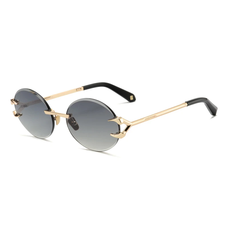 B2B Eyewear: Rimless Oval Sunglasses – PP7003