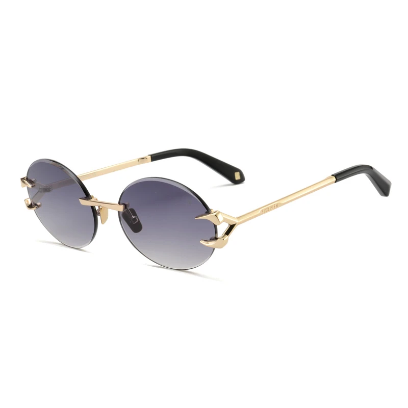 B2B Eyewear: Rimless Oval Sunglasses – PP7003