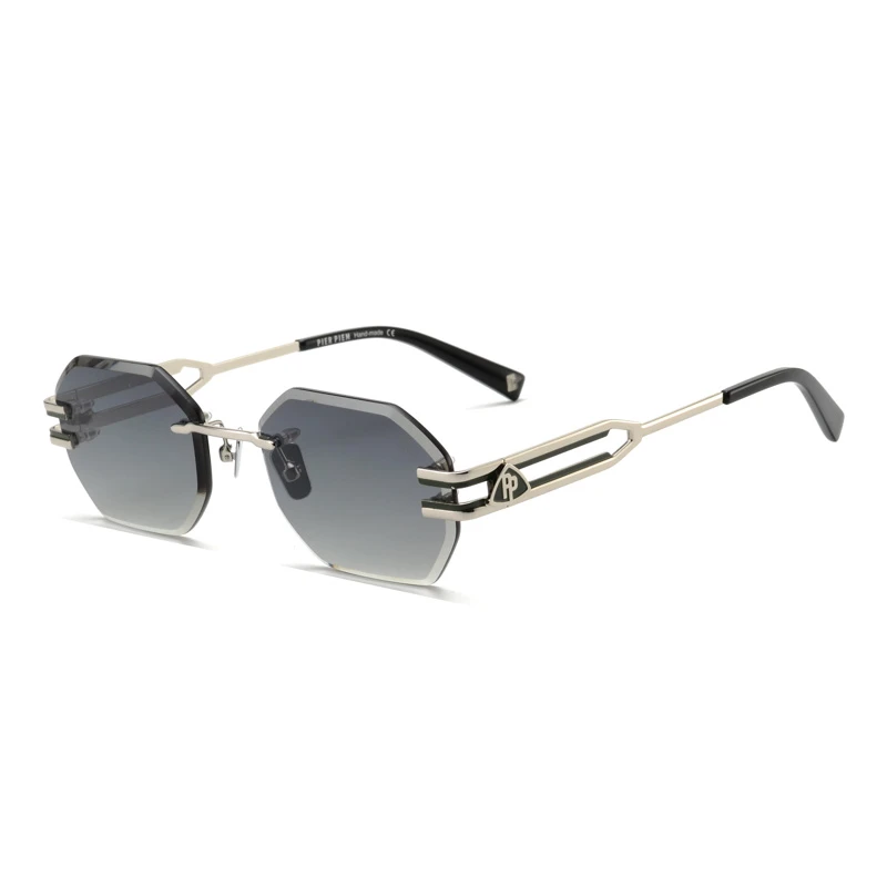 Rimless Geometric Square Sunglasses for Resellers – Wholesale PP7006
