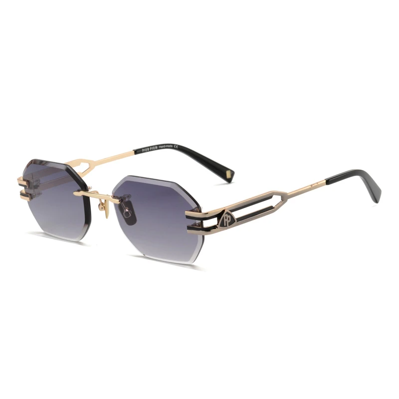 Rimless Geometric Square Sunglasses for Resellers – Wholesale PP7006