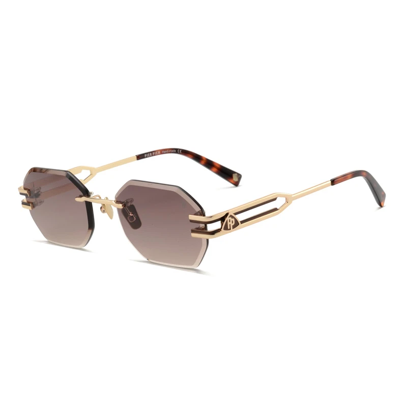 Rimless Geometric Square Sunglasses for Resellers – Wholesale PP7006