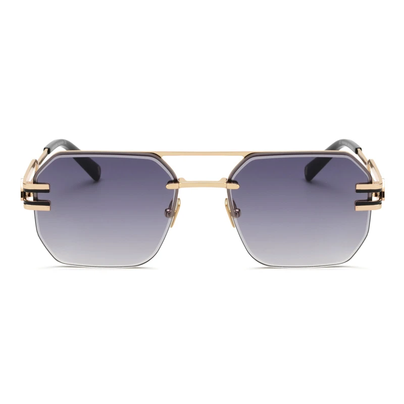 Rimless Octagonal Wholesale Sunglasses – Model PP7007