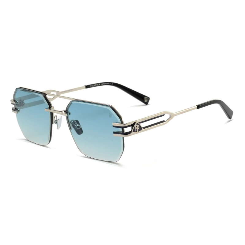 Rimless Octagonal Wholesale Sunglasses – Model PP7007
