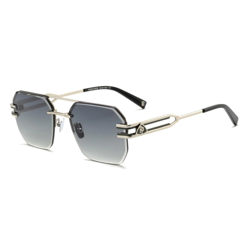 Rimless Octagonal Wholesale Sunglasses – Model PP7007