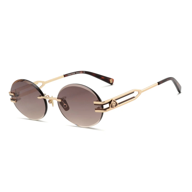 B2B Rimless Oval Sunglasses for Optical Retailers – PP7008