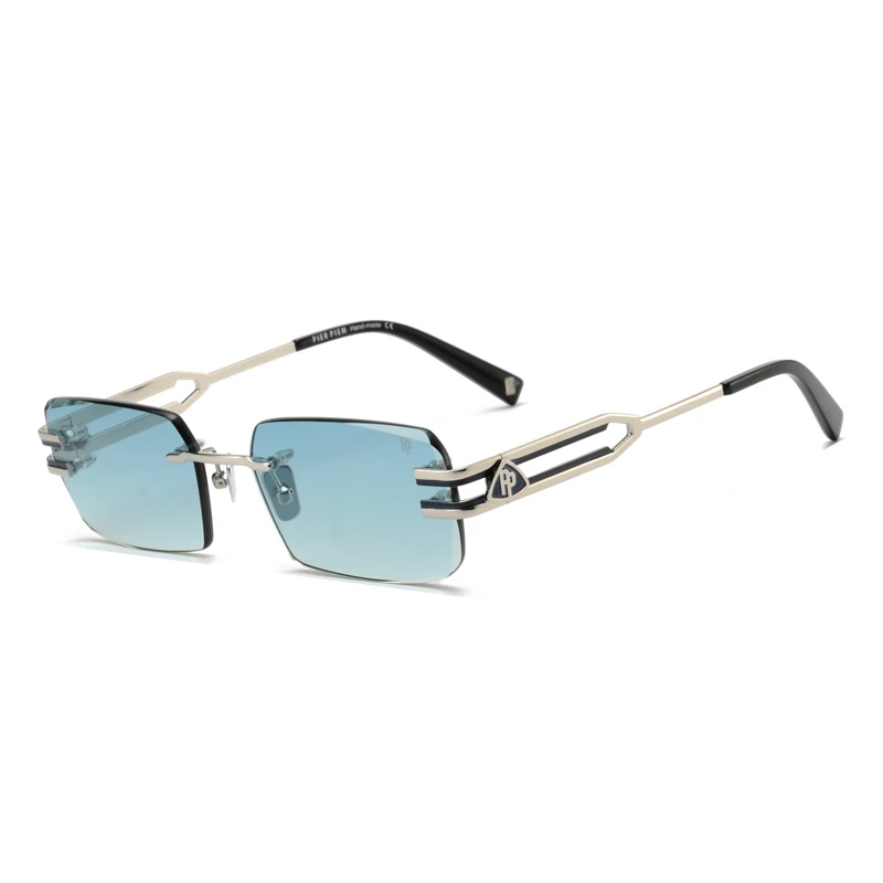 Rimless Narrow Rectangle Sunglasses for Bulk Buying – PP7009