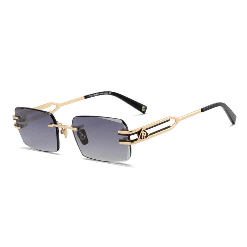 Rimless Narrow Rectangle Sunglasses for Bulk Buying – PP7009