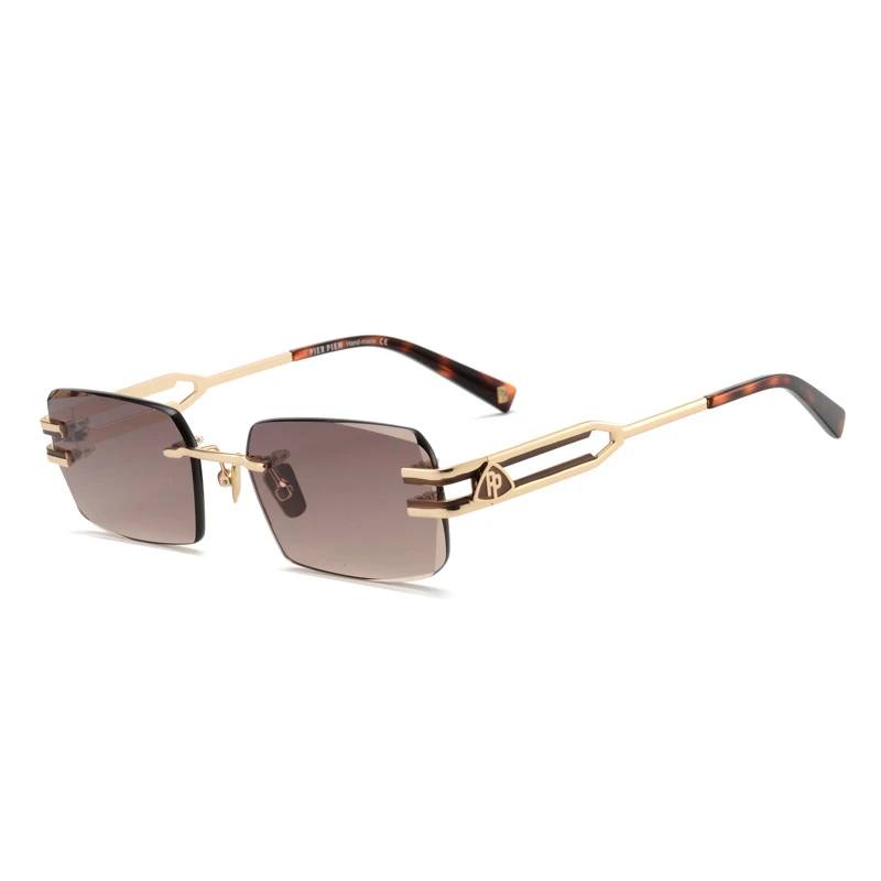 Rimless Narrow Rectangle Sunglasses for Bulk Buying – PP7009