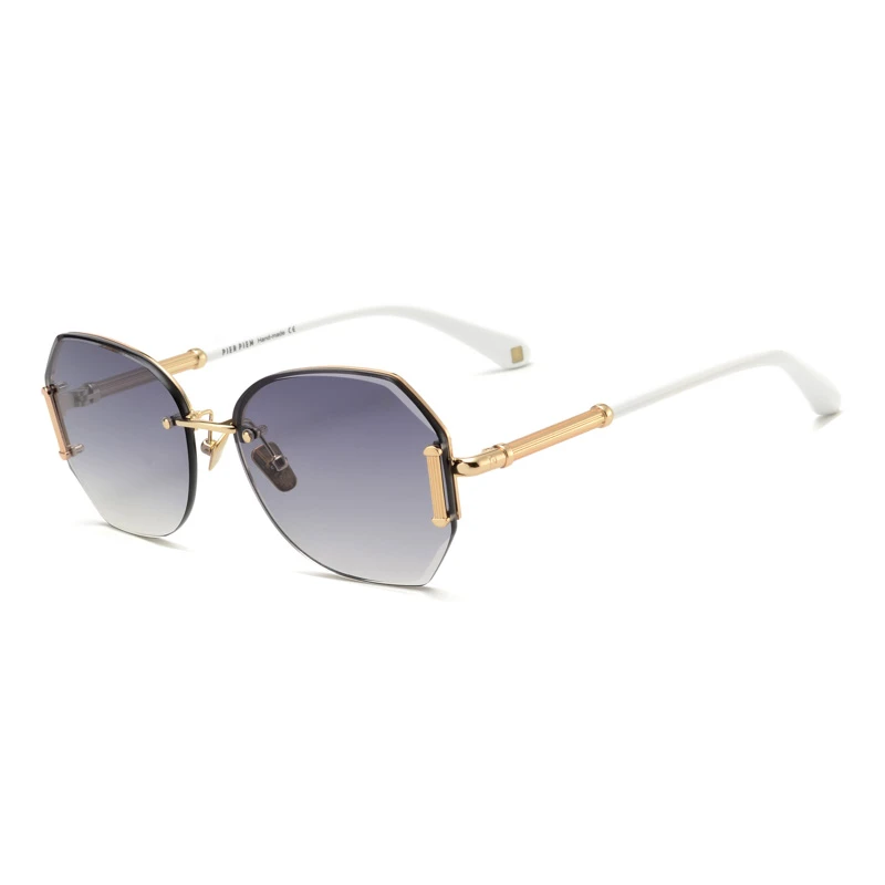 Rimless Round Fashion Sunglasses | Wholesale Model PP7011