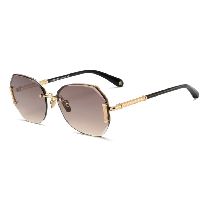 Rimless Round Fashion Sunglasses | Wholesale Model PP7011