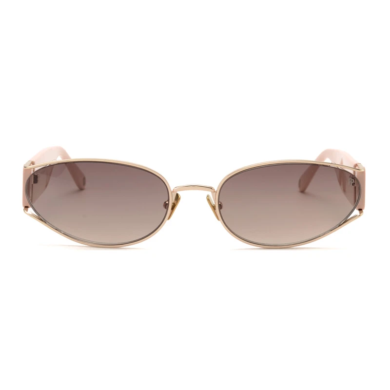 Oval Metal Sunglasses for B2B Buyers – SKU PP7013