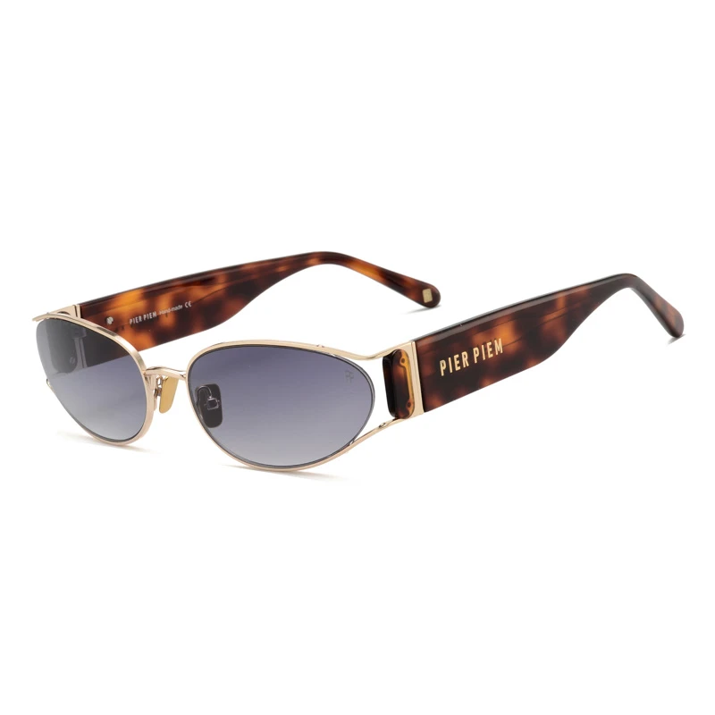 Oval Metal Sunglasses for B2B Buyers – SKU PP7013