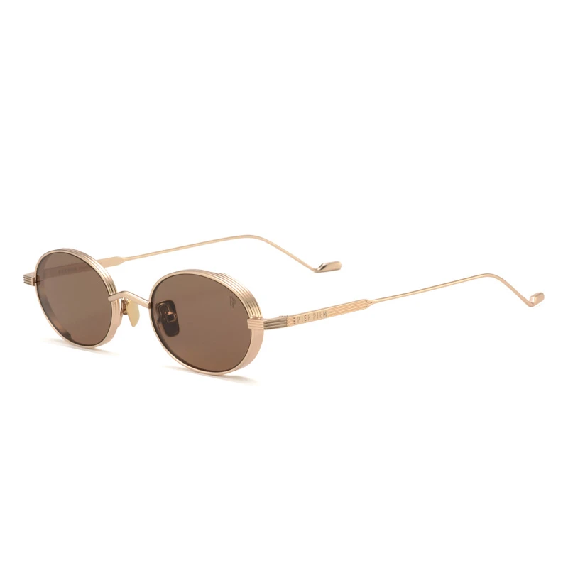 Oval Metal Fashion Sunglasses | Wholesale Model PP7025